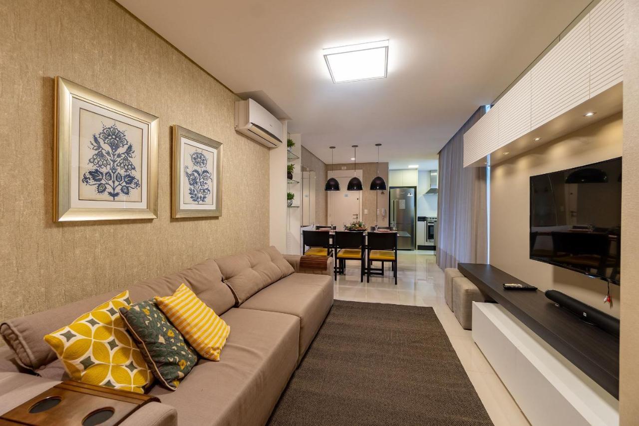 Varandas Do Atlantico - Aconchegante Apartamento Em Condo Pe Na Areia Bombinhas Exteriör bild